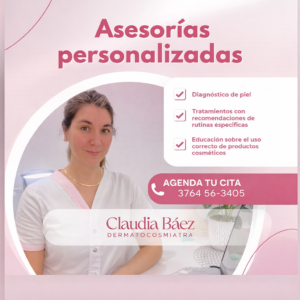 Claudia Báez Dermatocosmiatra